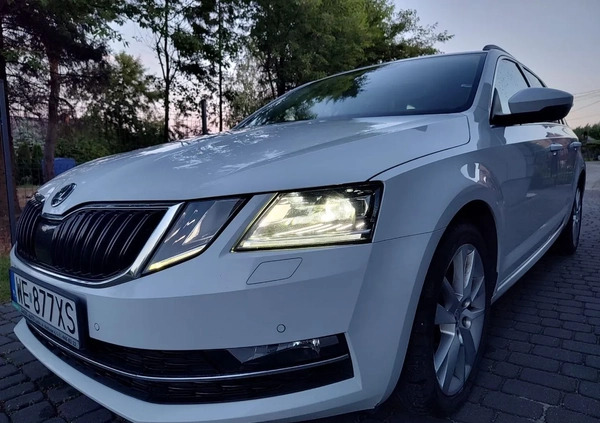 Skoda Octavia cena 58899 przebieg: 194916, rok produkcji 2019 z Aleksandrów Łódzki małe 667